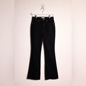 Madewell Perfect Vintage Flare Jeans in black